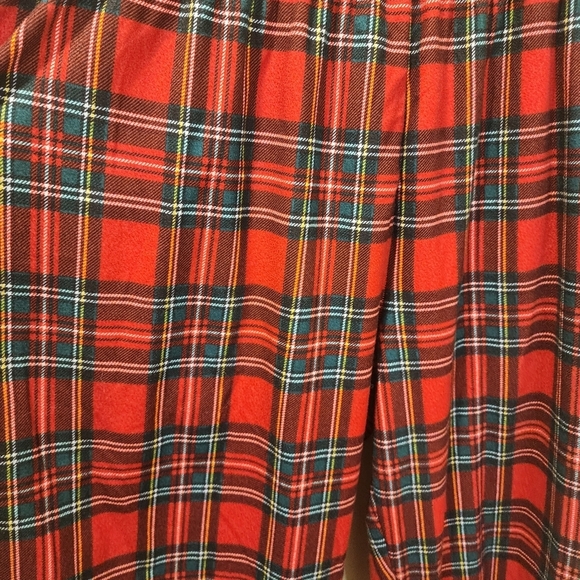 Carisma Christmas Red Plaid pajama pants size XL - Picture 5 of 8